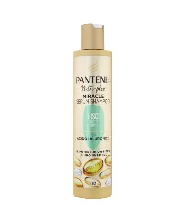 Pantene Pantene Pro-V Miracle Serum Silky Smooth Shampoo with Hyaluronic Acid The Power of a Serum in Shampoo for Frizzy and Dry Hair 250 ml