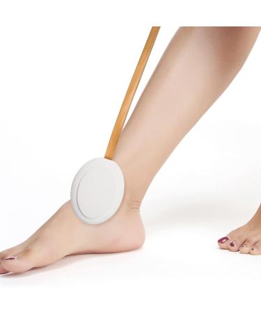 17 Lotion Applicator for Back - Easy Reach & Washable | Self Tanner Applicator with 1 Handle & 2 Pads - Buy Online on GoSupps.com