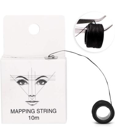 Eyebrow Mapping String Pre-inked Microblading String Microblading Eyebrow Marker Thread Line Tool Premium Map Line for Eyebrow Shaping 10m(A) - Buy Online on GoSupps.com