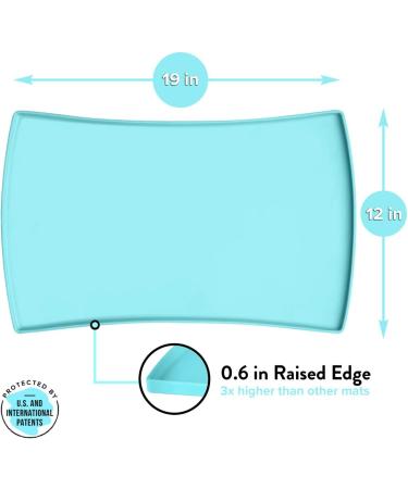 CatGuru Food Mat S - Aruba - 19 x 12 - Non-Slip & Waterproof - Buy Online on GoSupps.com
