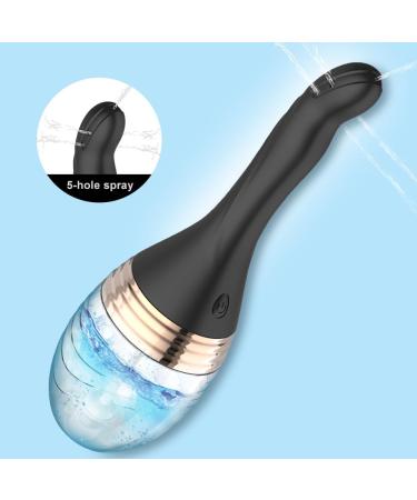 Unisex Automatic Electric Enema Bulb - 3 Speeds Silicone Douche Cleaner Kit for Comfortable & Effective Use - Shop Now - Buy Online on GoSupps.com