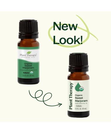 Plant Therapy Marjoram Sweet Organic Essential Oil 10 mL (1/3 oz) 100% Pure Undiluted Therapeutic Grade Marjoram 0.33 Fl Oz (Pack of 1) - Buy Online on GoSupps.com