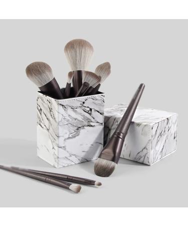 14Pc Makeup Brushes Set | Premium Cosmetic Brush Kit for Foundation Powder Blush & Eyeshadow with Holder - International Shipping Available - Buy Online on GoSupps.com