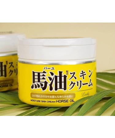 Horse Oil Moisturizing Cream Horse Oil Cream (220g) from japan (1Pcs L) 1pcs 5.91 l (Pack of 1) - Buy Online on GoSupps.com
