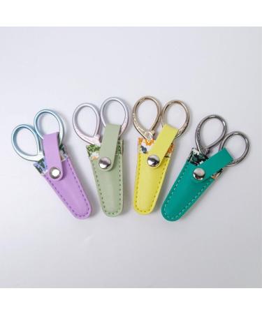 4 Pcs Embroidery Scissors Sheath Safety Scissors Protective Cover Leather Scissors Sheath Scissors Accessories - Buy Online on GoSupps.com