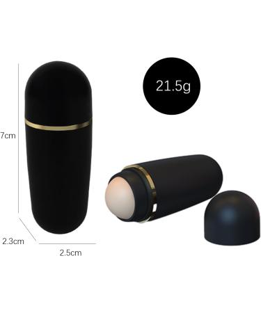3 Volcanic Oil Suction Rollers Oil Control Volcanic Rollers Suitable for Both Men and Women's Outdoor and Household Skincare Tools (Black White Pink) - Buy Online on GoSupps.com