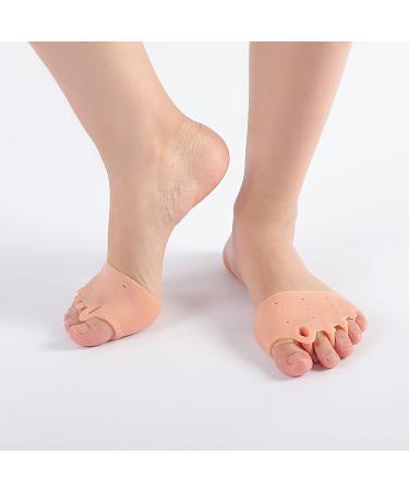 ALINZO Bunion Corrector - Adjustable Hallux Valgus Protector for Men and Women (Flesh) - Buy Online on GoSupps.com