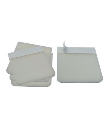 Raamka Narrow air tube protection dust breathable sticker for the neck air tube neck stoma protection for laryngectomy tracheotomy health and security 30/120/270 pieces white single rubber strip 120pcs