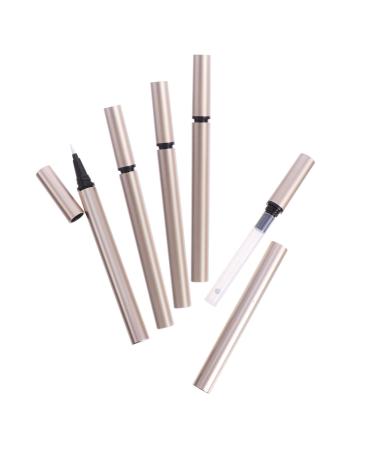Outanaya 5pcs Eyeliner Empty Pipe Kit Empty Cuticle Oil Pen Empty Concealer Tube Japanese Eyeliner Plastic
