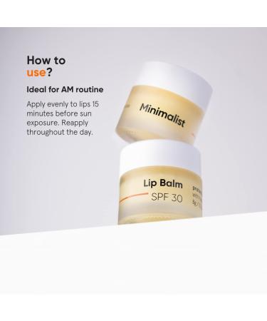 Goldy SPF 30 Lip Balm | Nourishing Ceramides & Hyaluronic Acid | Lip Protection for Men & Women - 8 gm - Buy Online on GoSupps.com