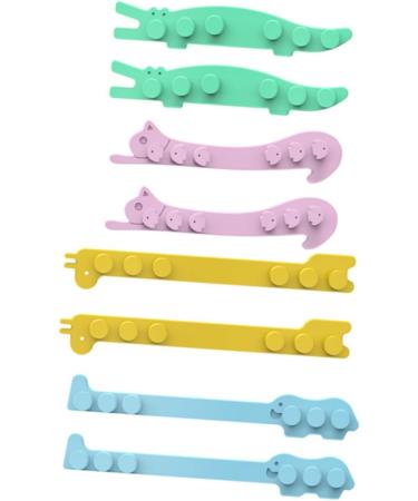 CLISPEED 8pcs Clothes Rack Rope Buckle Tab | Durable & Versatile Closet Organizer | International Shipping Available - Buy Online on GoSupps.com