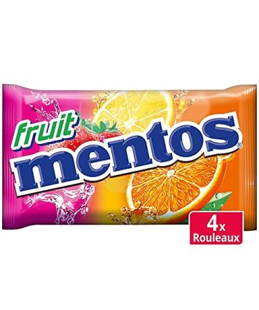 Mentos Fruits 152g Set of 4