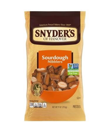 Snyder's Of Hanover Sourdough Nibblers Pretzels 255g (Pack of 2)