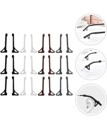 Ultechnovo 12 Pairs Silicone Glasses Leg Brackets - Replacement Ear Cuffs & Protection for Broken Glasses - Optimal Comfort & Fit - Buy Online on GoSupps.com