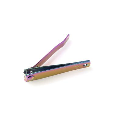 Ingrown Toenail Rainbow Nail Tips Clipper Cuticle Remover Professional Nail Trimmer Trendy Toe Nail Tools for Manicure Scissors