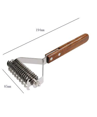 Subject Brush for Dogs & Cats - Long-Haired Coat King | Dual Pet Undercoat Care Comb for Fur Penils & Grooming - Buy Online on GoSupps.com