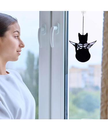 Angel Cat Memorial Ornaments Cat Suncatcher Window Hanging Pet Memorial Statue Cat Lovers Gifts Ornaments Pet Memorial Sympathy for Cat Lovers(Black) - Buy Online on GoSupps.com