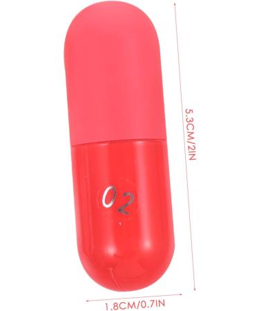  FRCOLOR FRCOLOR 2 Pieces Lip Oil Fuller Lip Oil Natural Clear Lip Oil Makeup Products Transparent Essence Plumper Lips Red - Buy Online on GoSupps.com