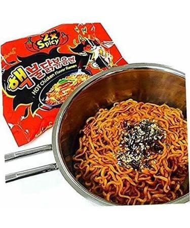 CNMART Samyang Korean Assorted Top Spicy Ramen Instant Noodles Challenge (Pack of 10) - Buy Online on GoSupps.com