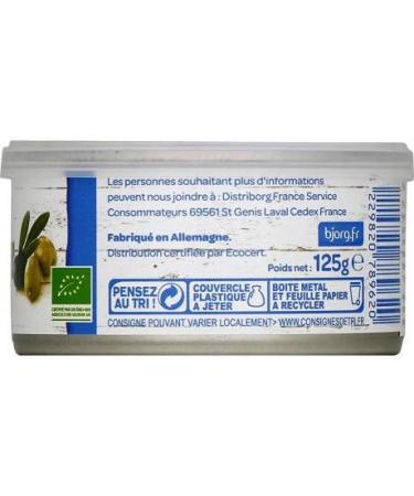 BJORG - Vegetable Terrine Olives 125G - Pack of 3 - Buy Online on GoSupps.com