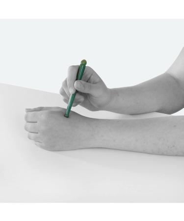 Gemstone Massage Stick - Green Agate Trigger Point Sticks for Relaxation & Wellness | International Shipping - Buy Online on GoSupps.com