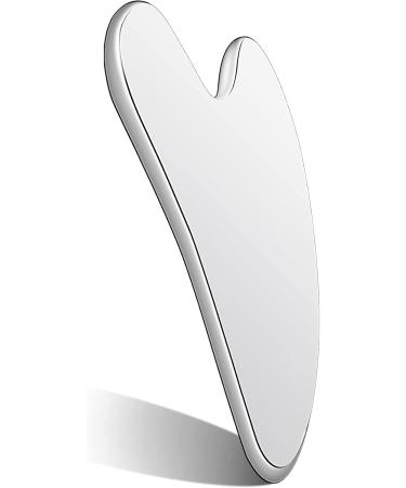 Shop Stainless Steel Gua Sha Facial Tools - Perfect Face Massager & Skincare Gift with Travel Pouch - Buy Online on GoSupps.com