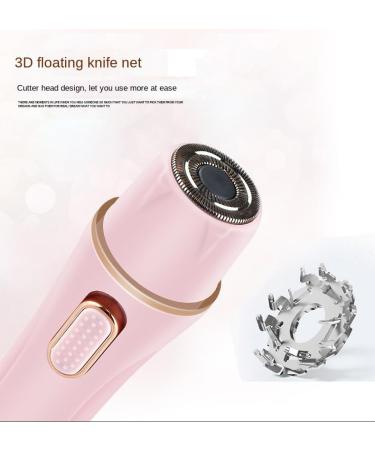Portable 4-in-1 Electric Hair Removal Device - USB Charging Multi-Functional Women's Facial Shaver & Lipstick Trimmer (Pink) - Shop Now - Buy Online on GoSupps.com