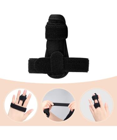 Beavorty Adjustable Thumb Immobilizer Brace - Mallet Joint Support & Fingertip Bandage with Aluminum Strip for Optimal Care | International Shipping - Buy Online on GoSupps.com
