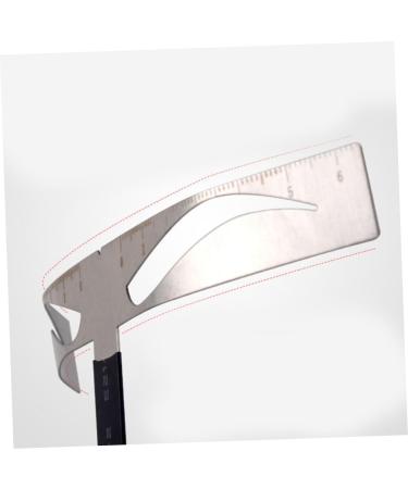 FOMIYES Eyebrow Stencil Kit Eyebrow Ruler Stencil Eyebrow Drawing Tool Positioning Ruler With Box Set - Buy Online on GoSupps.com