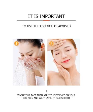 BIOAQUA Cahnsai Vitamin C Hyaluronic Acid Moisturizing Shrink Pores Oil Balance Smooth Silky Face Essence 30ml/ 1.06fl.oz - Buy Online on GoSupps.com