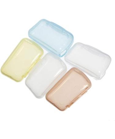 UKD Pulabo 5Pcs Travel Toothbrush Head Covers - Compact & Reusable Plastic Cases in Random Colors for Easy Travel - Buy Online on GoSupps.com