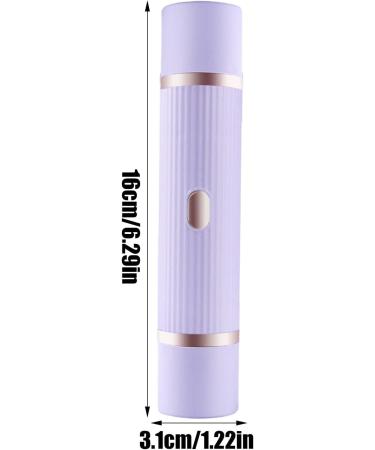 Tewzafiya Electric Female Electric for Women Trimmer Dressing Table or Bikini Facial Hair for the Front Labia Portable Armpit Trimmer Purple - Buy Online on GoSupps.com