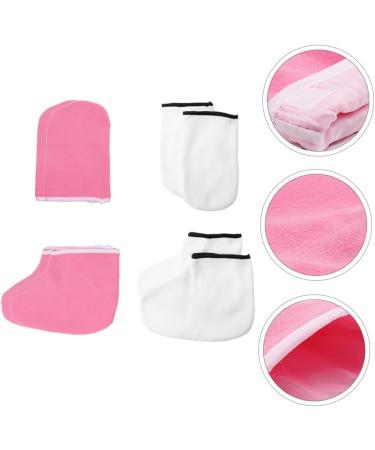 FRCOLOR 12 Pairs Hand and Foot Mask Moisture Socks for Dry Feet Single Use Glove Wax Bath Foot Covers Exfoliating Foot Covers Gloves Hand Spa Gloves Spa Socks Heel Keep Warm Nursing Cover - Buy Online on GoSupps.com