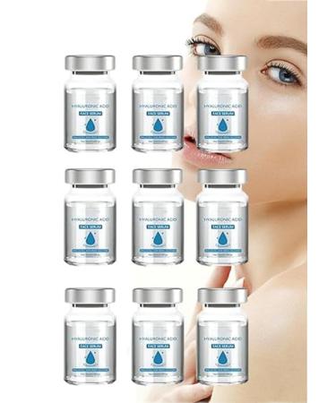 (100% Effective) 9Pcs Micro Infusion System for Face Micro Infusion System for Lips Micro Infusion Facial System Smooth Skin Facial Serum for All Skin Types 10ml/0.35fl.oz