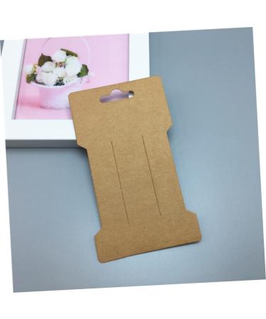 minkissy 900 Sheets Headband Wrapping Card Jewelry Display Cards Holder Hair Clip Display Holder Hair Ropes Display Cards Hair Bow Holder Earring Paper Hair Tie Holder Accessories - Buy Online on GoSupps.com