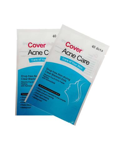 AGRCARE Acne Pimple Patch - Hydrocolloid Pimple Patches for Face - Clear Acne Stickers (2 Pack) - Buy Online on GoSupps.com