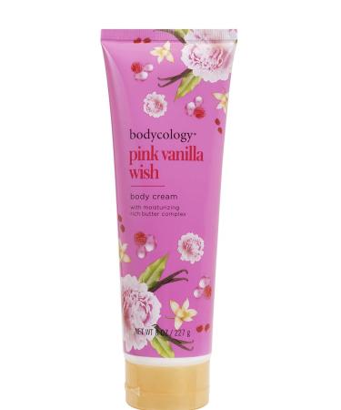 Moisturizing Body Cream Pink Vanilla Wish 8 oz (pack of 2) 4 Fl Oz (Pack of 2)