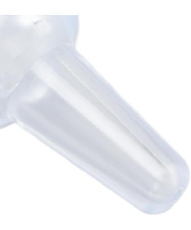 Haofy 10pcs Silicone Enema Nozzle Tips - Washable Soft 8mm Inner Diameter for Private Douching - Replacement Tips for Enhanced Comfort - Buy Online on GoSupps.com