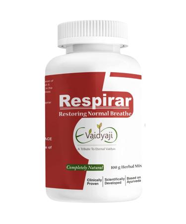 pexal eVaidyaJi Respirar for Respiratory Wellness | Respiratory Disorder & Coughing | Shortness of Breath | Protect Lungs from Smoking & Pollution | Relieves Allergic Asthma & Coughing 100Gm.