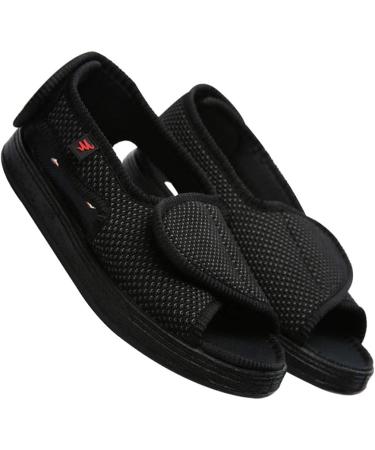 EXCEART Diabetic House Slippers - Therapeutic Extra Depth Shoe for Women Men Size 45 - Adjustable Nursing Indoor Shoes - Buy Online on GoSupps.com