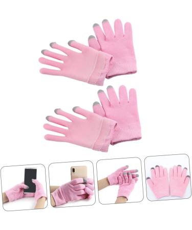 Beatifufu 2 Pairs Moisturizing Gloves Hands Spa Moisturizing Cover Gels Gloves Hands Care Mittens Dry Hands Moisturizing Spa Gloves Womens Glives Polyester Leather Gloves Miss Screen - Buy Online on GoSupps.com