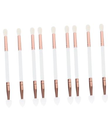 FOMIYES 9 Pcs Eye Shadow Brush Woman Double Sided Travel Kit