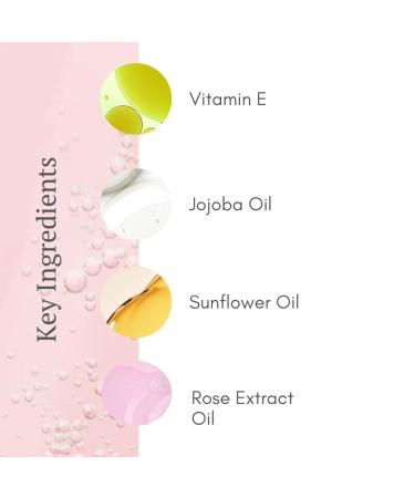 BIOBeauty Rose Oil Serum for Face with Vitamin E Jojoba Oil & Sunflower Oil Hydrating & Nourishing Face Oil with Rose Extract for Radiance Paraben-Free Non-GMO Made in USA (1.8 oz - Radiate) - Buy Online on GoSupps.com
