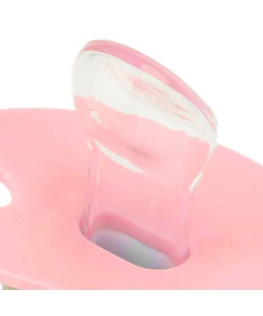 Stylish Rhinestone Silicone Baby Pacifier - Perfect for 6-18 Months | Pink Baby Utensils - Buy Online on GoSupps.com