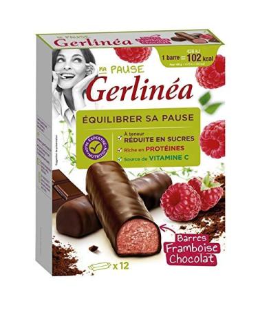 Gerlinéa - Raspberry Chocolate Bars 372 g - Set of 2 - Best Offer