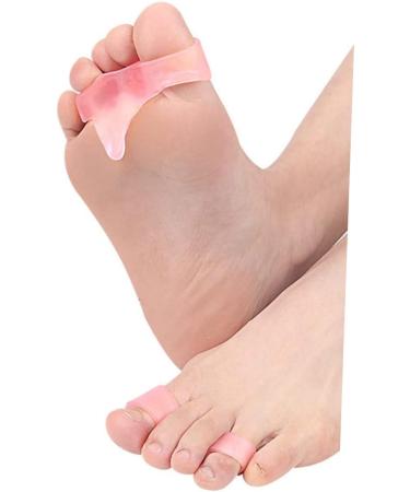 FRCOLOR 12pcs Manicure Tools Set with Thumb Protector, Splint and Spacers for Feet Straightening - Pink 5.6x2cm - Buy Online on GoSupps.com