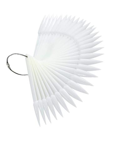 Lurrose 100-Piece Nail Tip Display Palette for Color Showcase | Plastic Polishing Table & Artificial Nail Tips for DIY Nail Art UV Gel | International Shipping Available - Buy Online on GoSupps.com