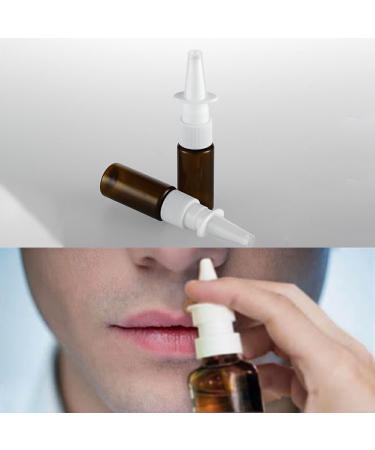 Dajidafu 15ml Nasal Spray Bottle Portable Plastic Empty Refillable Pump Sprayers Container Spraying Atomizers Travel Makeup Water - Buy Online on GoSupps.com