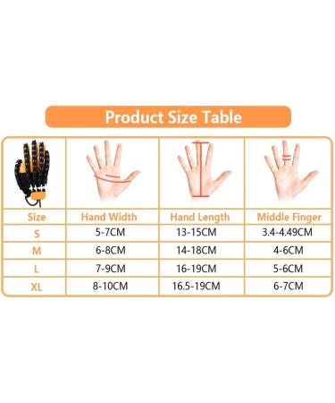 Rehabilitation Robot Gloves Stroke Rehabilitation Aids Rehabilitation Training Gloves Hemiplegia Finger Rehabilitation Trainer Finger Splint (left hand-m) - Buy Online on GoSupps.com
