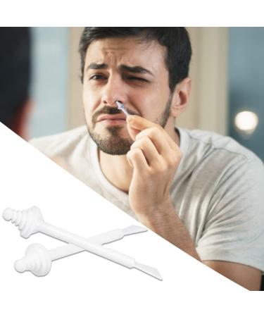 Gtiwung 100 Piece Nasal Hair Wax Applicator - Dual Use Waxing Sticks for Nostril Cleaning & Hair Removal - Buy Online on GoSupps.com